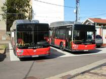 Man Lion's City (Nl273 T3), #8625 und 8610, 29.08.2011. Rudolfsheim Schwendergasse Wien.