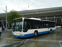 VBL Luzern - Nr. 573/LU 15'573 - Mercedes Citaro am 5. September 2011 beim Bahnhof Luzern
