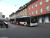 RVBW Nr. 164 ''Rsler'' (MAN Lion's City GL A23) am 2.9.2011 bei der Haltestelle Schlossbergstrasse.