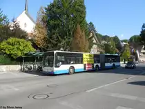 vbl Nr. 133 (Mercedes Citaro O530G) am 9.9.2011 in Horw, Zentrum