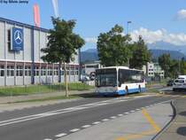 vbl/Heggli Nr. 717 (Mercedes Citaro O530) am 9.9.2011 in Kriens, Sternmatt.