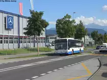 vbl/Heggli Nr. 717 (Mercedes Citaro O530) am 9.9.2011 in Kriens, Sternmatt.