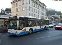 vbl/Heggli Nr. 719 ''150 Jahre Musikschule'' (Mercedes Citaro O530G) am 9.9.2011 beim Kasernenplatz.