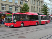 Bern mobil - Mercedes Citaro  Nr.849  BE  671849 unterwegs auf der Linie 17 in der Stadt Bern am 09.09.2011