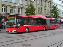 Bern mobil - Mercedes Citaro  Nr.849  BE  671849 unterwegs auf der Linie 17 in der Stadt Bern am 09.09.2011