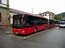 Ein MAN Lions City von DB Rhein Neckar Bus in Eberbach am 09.09.11