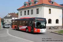 SB-RV 507 der SaarPfalzBus am 26.08.2011 in St.Wendel. Er stammt aus der 2010er Lieferserie.