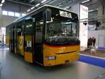 Postauto - IRISBUS ausgestellt an der Swisstraffic 2011 in Bern am 09.09.2011