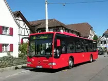 Mercedes Citaro FR JS 140 von Sdbadenbus auf der Linie 38 an der Endstation in Allschwil. Die Aufnahme stammt vom 10.09.2011.