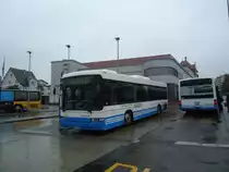 WilMobil, Wil - Nr. 252/SG 292'403 - Volvo/Hess (ex BOS Wil Nr. 23) am 14. September 2011 beim Bahnhof Wil