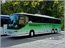 Setra S 416 GT-HD stand auf einem Parkplatz in Vianden am 15.09.2011.