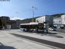 vbl Nr. 617 (Scania/Hess N280UB) am 9.9.2011 in Kriens auf der Linie 15. Eigentlich wrde hier der typengleiche Heggli Wagen Nr. 573 fahren. Doch dieser war an diesem Tag auf einer vbl-eigenen Linie unterwegs.