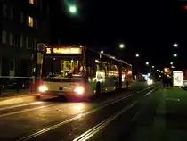 Mercedes Benz Citaro G von RNV in Heidelberg bei Nacht am 17.09.11