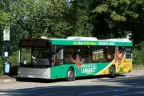 MAZ 203  Wagner  unterwegs fr BRN, Bushersteller aus Weirussland, Neckargemnd 03.09.2011