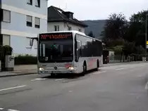 Mercedes Benz Citaro von Hoffmann Reisen in Neckargemnd am 11.09.11