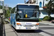 Setra S 412 UL -  Transdev  am Bf in Remagen - 02.08.2011