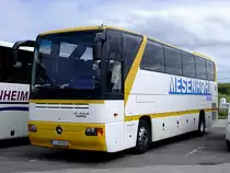 MB O350-tourismo von Mesenhohl am Parkplatz Zwarte-Pad in Scheveningen/NL;110901