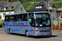 Setra Reisebus von  Michely  im Weinort Dernau an der Ahr - 02.08.2011