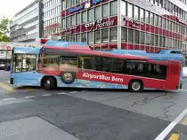 Bern mobil - Volvo 7700 Nr.125 BE 624125 unterwes inn Bern am 11.09.2011