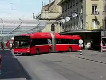 Bern mobil - Volvo 7700  Nr.801  BE  612801 unterwegs auf der Linie 16 / 19 in der Stadt Bern am 11.09.2011