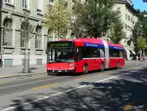 Bern mobil - Volvo 7700  Nr.807  BE  612807 unterwegs auf der Linie 6 B in der Stadt Bern am 09.09.2011