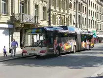 Bern mobil - Volvo 7700  Nr.809  BE  612809 unterwegs auf der Linie 10 in der Stadt Bern am 09.09.2011