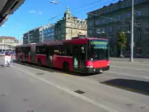 Bern mobil - Volvo-Hess B7L  Nr.255  BE  572255 unterwegs auf der Linie 11 in der Stadt Bern am 09.09.2011