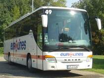 Setra S 415 GT-HD  Eurolines , 24.09.2011 Karlsruhe