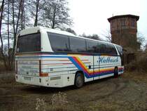 Schienenersatzverkehr Kerkwitz - Peitz/Ost, Bahnhof Peitz/Ost am 18.01.2008