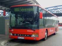 Setra S 315 NF  S�dbadenBus  FR-JS 739, 13.10.2011 Freiburg HBf
