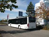 Der neue Citaro jetzt mal von hinten aufgenommen. In der Bustypenreihe ist er  leider noch nicht eingereit.Vielleicht sollte man dieses mal veranlassen. 