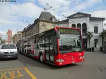 Stadtbus Winterthur Nr. 326 (Mercedes Citaro O530G) am 5.10.2011 beim Hauptbahnhof auf der Linie 7