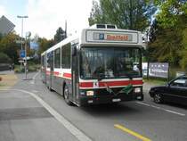 NAW-Hess Nr. 242 als Olma Parkplatzshuttle bei den Olma-Hallen, 21.10.2011.

