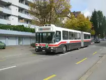 NAW-Hess Nr. 245 als Olma Parkplatzshuttle bei den Olma-Hallen, 21.10.2011.