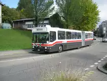 NAW-Hess Nr. 235 als Olma Parkplatzshuttle bei den Olma-Hallen, 21.10.2011.