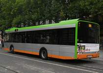 Solaris der �stra, am 04.10.2011 an der Haltestelle Hauptbahnhof in Hannover.