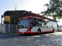 CV 345 am 22.10.2011 am Bahnhof Guben