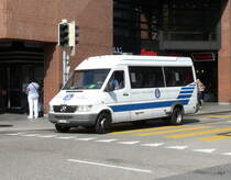 TPL - Mercedes TI 233777 unterwegs in der Stadt Lugano am 30.09.2011