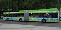 Solaris Hybrid der �stra, am 04.10.2011 am Hauptbahnhof.