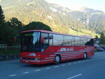 AFA Adelboden - Nr. 24/BE 26'701 - Setra (ex Nr. 11) am 15. Oktober 2011 beim Bahnhof Frutigen (Bahnersatz Frutigen-Kandersteg)