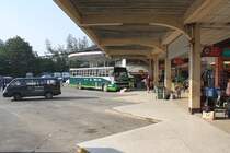 Detail des Bus Terminal Chiang Mai am 22.Okt. 2011.


