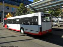 Das Foto zeigt einen MAN Bus am Saarbr�cker Hauptbahnhof.Die Aufnahme war im September 2011.