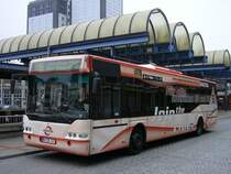 Bogestra Neoplan,Werbertrgerbus,als Linie 336 im Bochumer Hbf/Bbf.(29.01.2008)