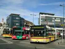 STI Thun - Nr. 102/BE 577'102 - MAN am 29. Oktober 2011 beim Bahnhof Thun