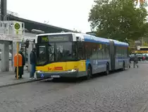 Solaris Urbino auf der Linie M45 nach Spandau Johannisstift am S+U Bahnhof Zoologischer Garten.(26.10.2011)