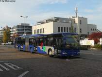 VZO Nr. 105 (Mercedes CitaroII O530G) am 29.10.2011 beim Bhf. Wetzikon