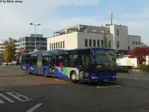 VZO Nr. 105 (Mercedes CitaroII O530G) am 29.10.2011 beim Bhf. Wetzikon