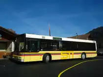 STI Thun - Nr. 100/BE 577'100 - MAN am 31. Oktober 2011 in Schwanden bei Sigriswil, S�ge