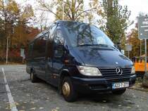 Mercedes Benz Sprinter D.O.O. Gold, Zenica (BH), Autobahnrastplatz Grauholz Bern 05.11.2011