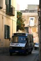 Ein Fiat Ducato in der Via Vittoria Emanuele; 26.01.2008